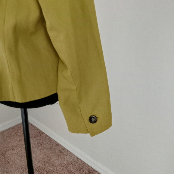 ECCOCI - Light Green Front Closure Blazer - Size 14 - Picture 4 of 9